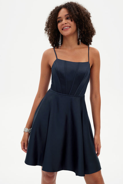 Robe Trapèze Rosée Enchantée - gallery 6