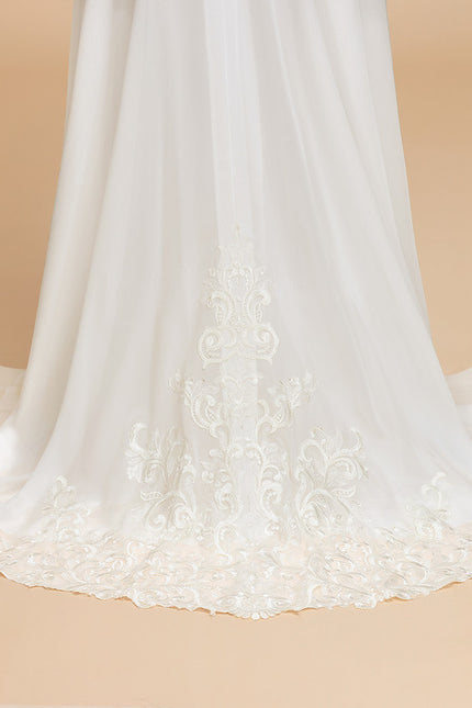 Robe Trapèze Éthérée Satinée - gallery 5