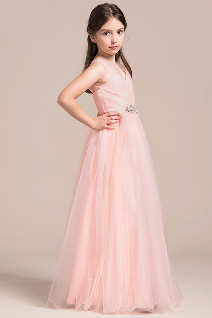 Robe Trapèze Rêve Rose Tulle - gallery 3