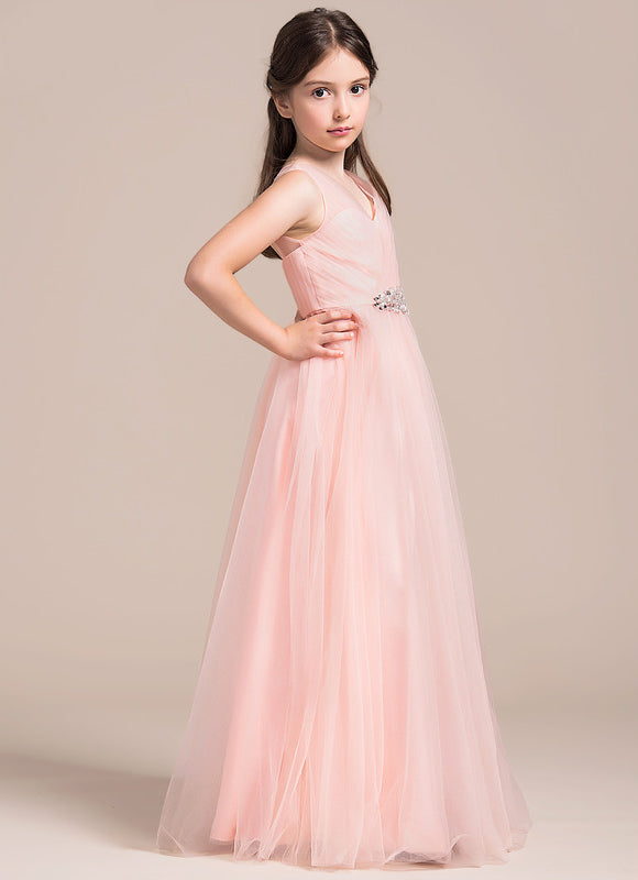 Robe Trapèze Rêve Rose Tulle - gallery 3