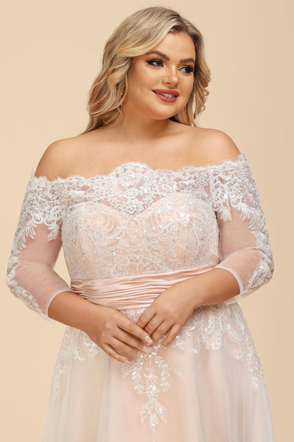 Robe Trapèze Lueur De Rubis Céleste - gallery 9