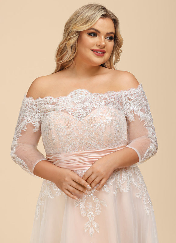 Robe Trapèze Lueur De Rubis Céleste - gallery 9