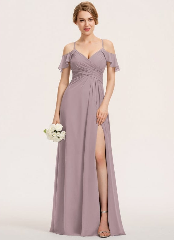 Robe Trapèze Sable Éthéré - gallery 7