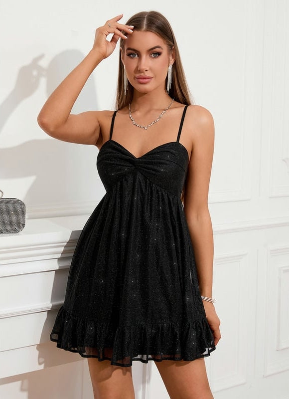 Robe Trapèze Étoile Noire - gallery 3