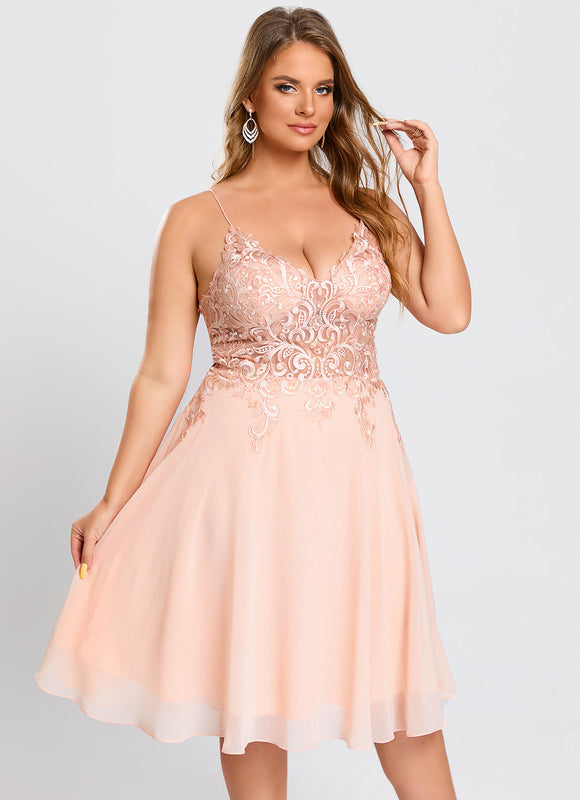 Robe Trapèze Sérénité Pêche - gallery 6