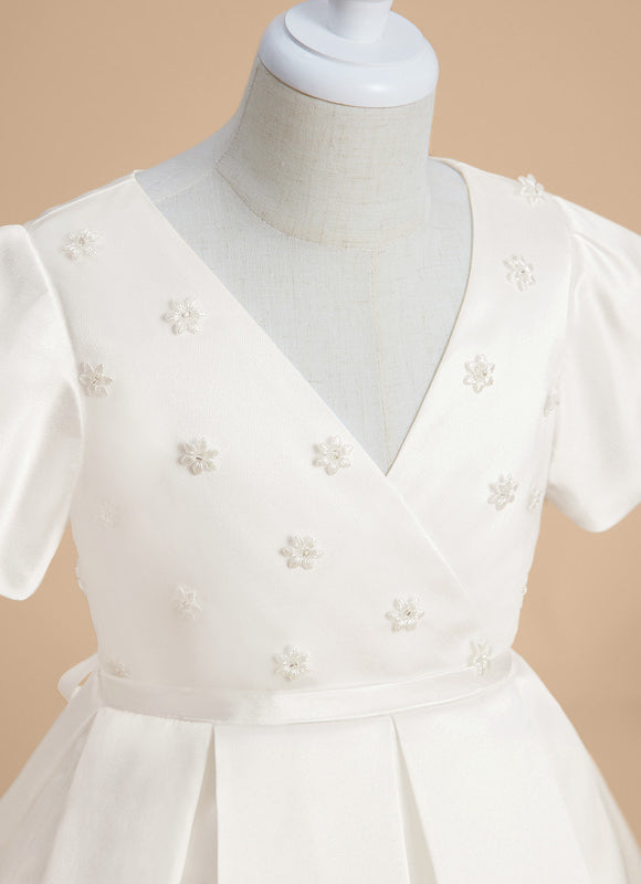 Robe Trapèze Rêve De Satin - gallery 4