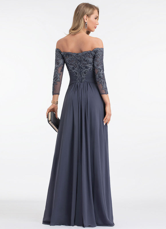 Robe Trapèze Élégance Ombre Luxe - gallery 1