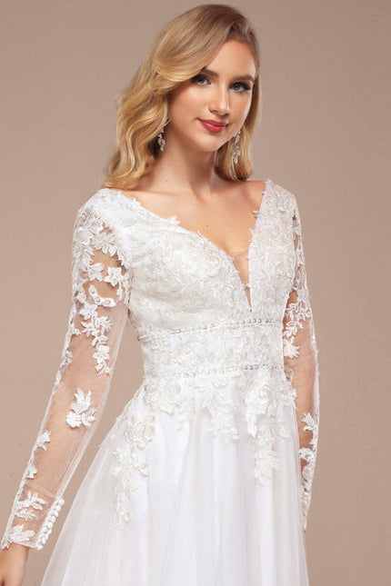 Robe Trapèze Luxe Évanescent - gallery 1