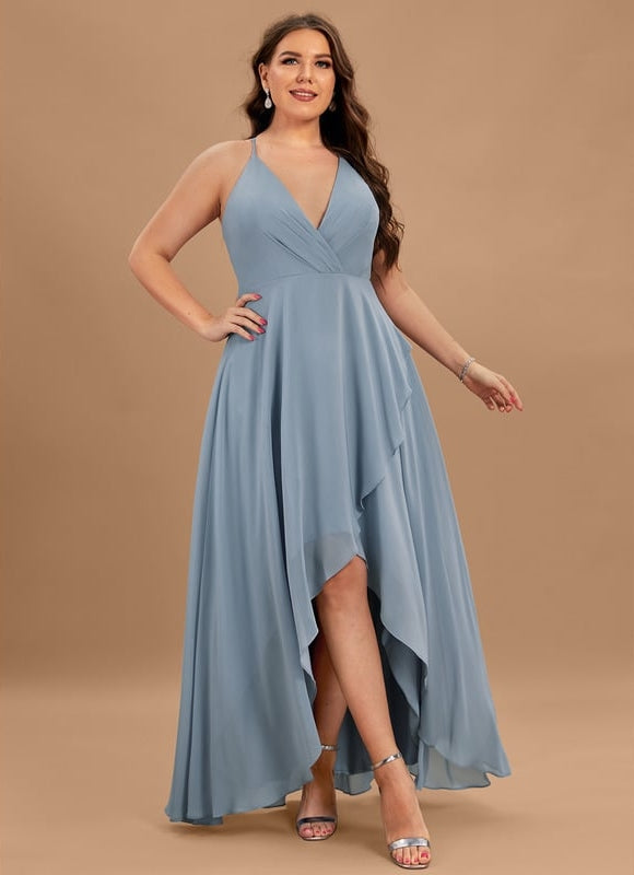 Robe Trapèze Aérienne Vert Pâle - gallery 9