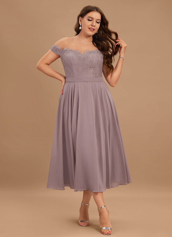 Robe Trapèze Rêve Lavande - gallery 6