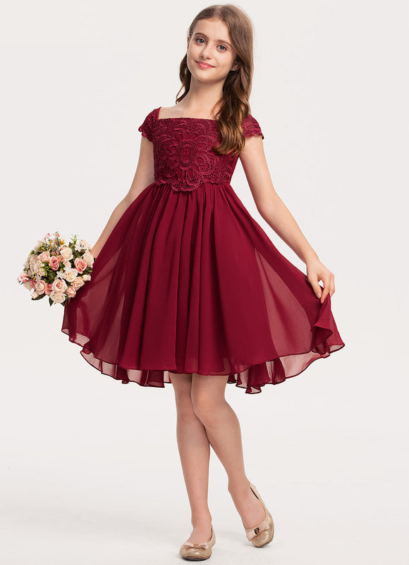 Robe Trapèze Cérémonie Rubis - gallery 1