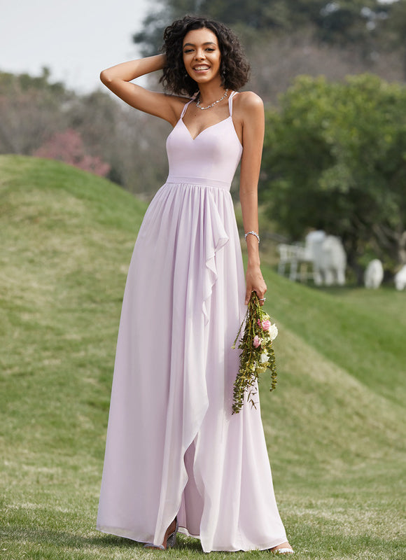 Robe Trapèze Fluide Asymétrique - gallery 9
