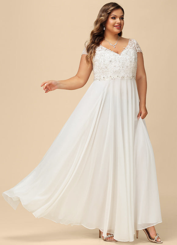 Robe Trapèze Lumière De Mousseline - gallery 9