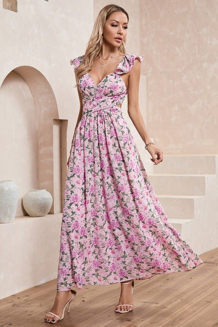 Robe Trapèze Rêverie Florale - gallery 7