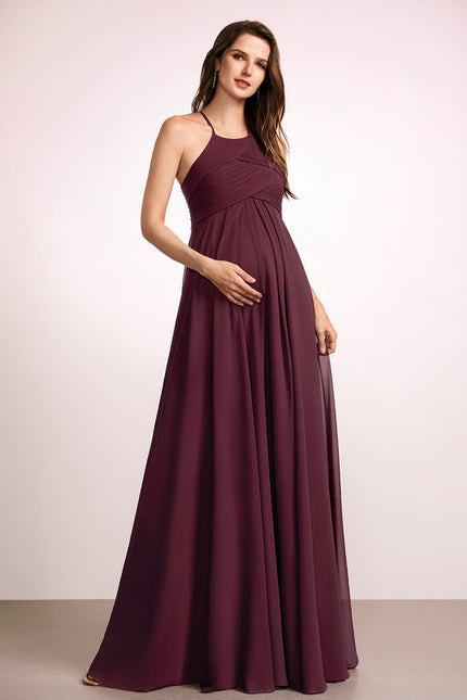 Robe Trapèze Violet Serein - gallery 2