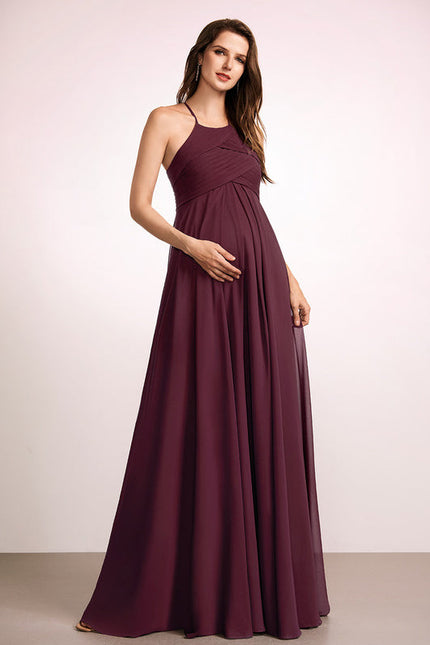 Robe Trapèze Violet Serein - gallery 2