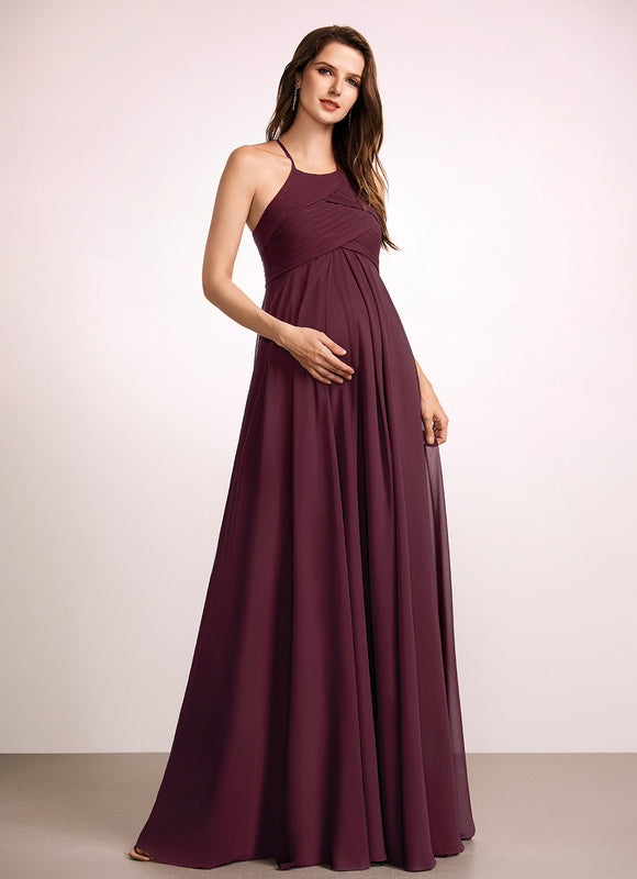 Robe Trapèze Violet Serein - gallery 2