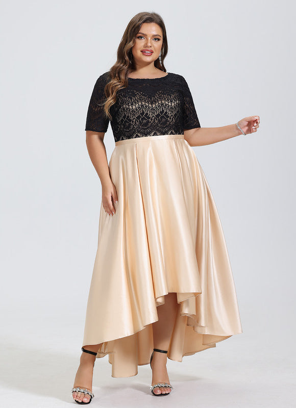 Robe Trapèze Chic Satiné - gallery 8