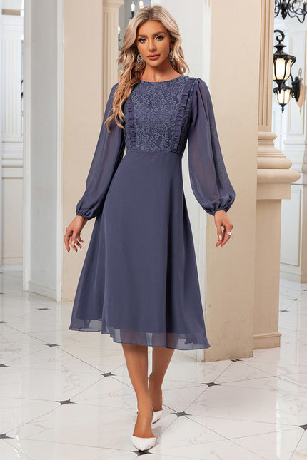 Robe Trapèze Élégance Aérienne - gallery 3