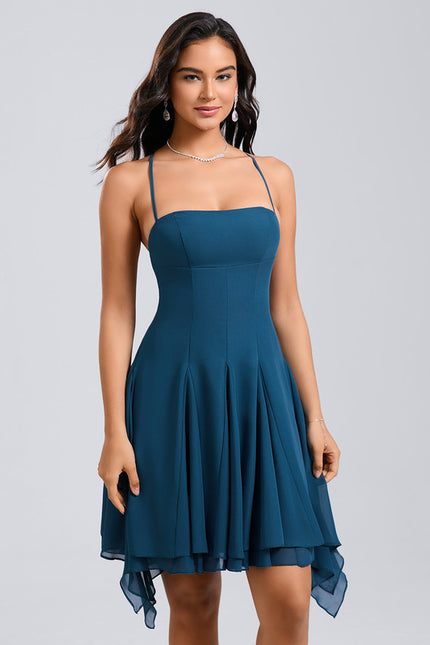 Robe Trapèze Azur Élégante - gallery 4
