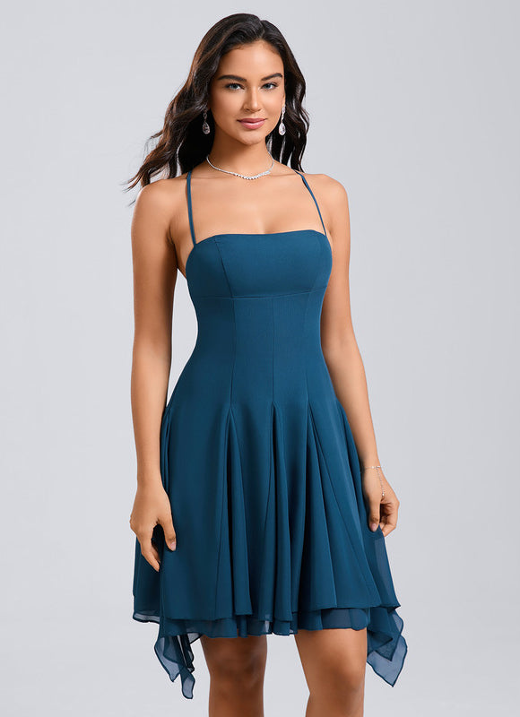 Robe Trapèze Azur Élégante - gallery 4