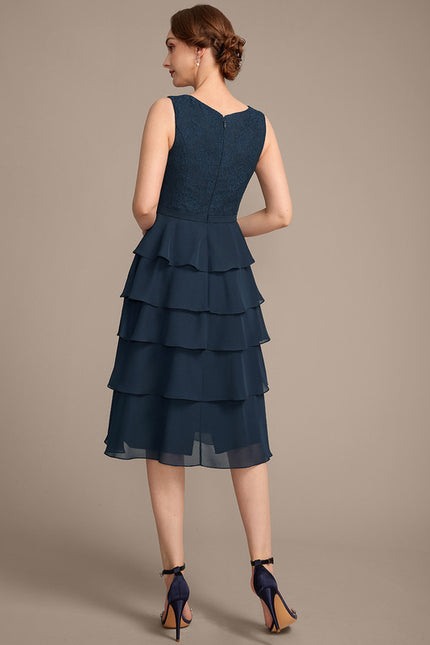 Robe Trapèze Élégance Plissée - gallery 8