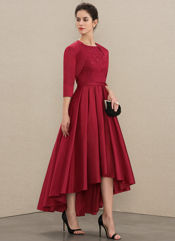 Robe Trapèze Éclat Rouge Velours