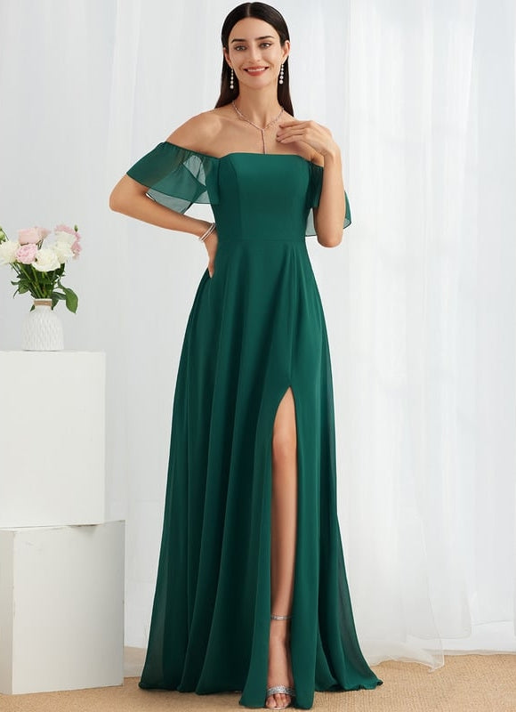 Robe Trapèze Décolleté Fluidité - gallery 3