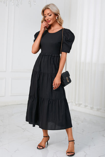 Robe Trapèze Nuance Ondulante