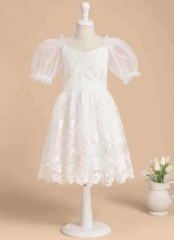 Robe Trapèze Fille Mariage Éclat - gallery 1