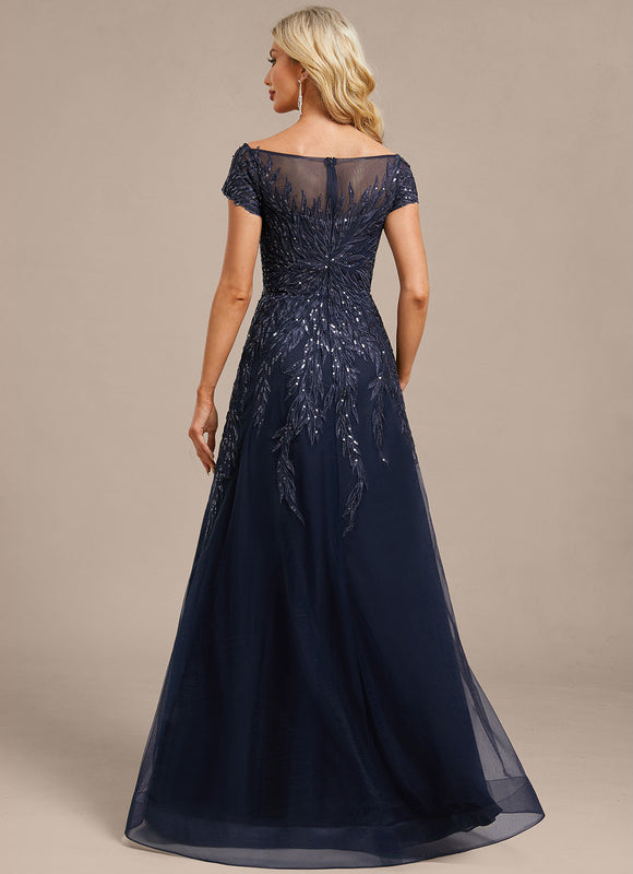 Robe Trapèze Éclat Marine - gallery 6