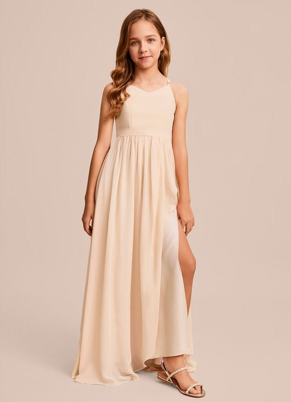 Robe Trapèze Vert Doux Éclat