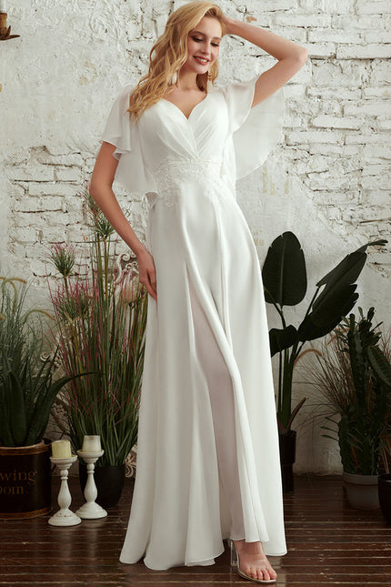 Robe Trapèze Éblouissante Aérienne - gallery 1