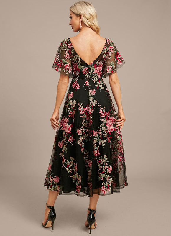 Robe Trapèze Floral Envolée - gallery 6