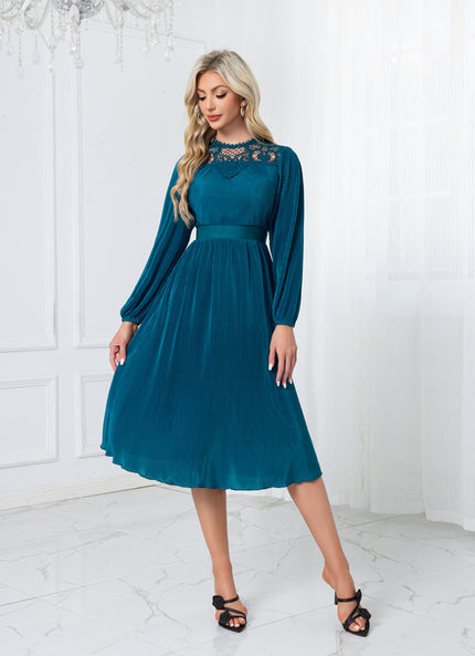 Robe Manche Longue Trapeze