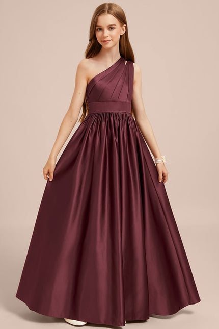 Robe Trapèze Satinée Menthe