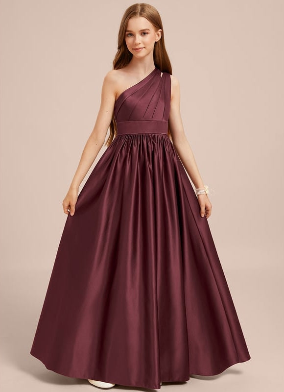 Robe Trapèze Satinée Menthe