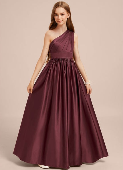 Robe Trapèze Satinée Menthe