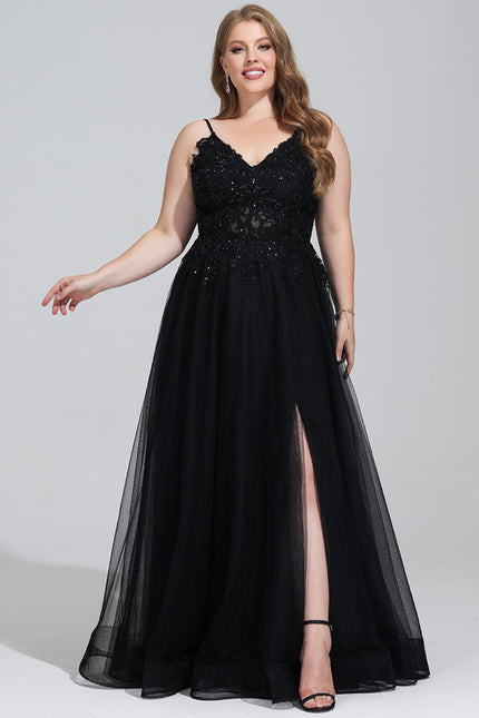 Robe Trapèze Tulle Azur Éthéré - gallery 6