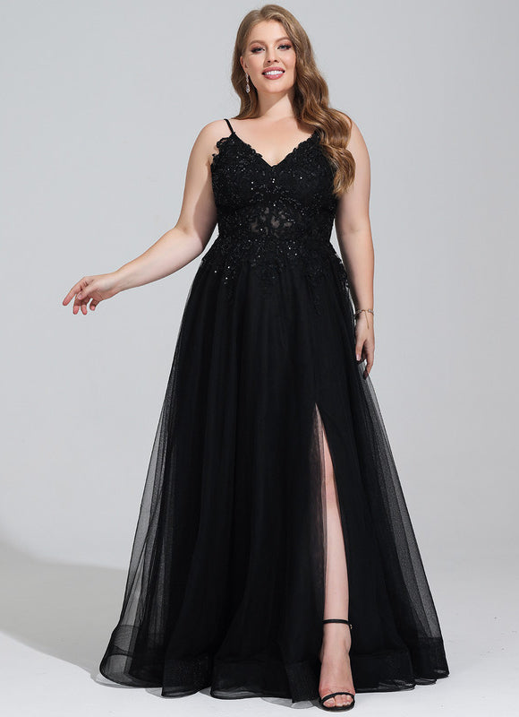 Robe Trapèze Tulle Azur Éthéré - gallery 6