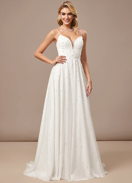 Robe Trapèze Éclat De Perles
