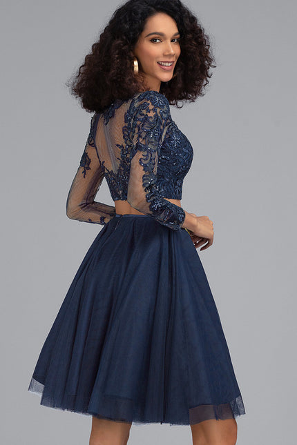 Robe Trapèze Élégance Tulle Marquise - gallery 2