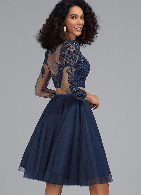 Robe Trapèze Élégance Tulle Marquise - gallery 2