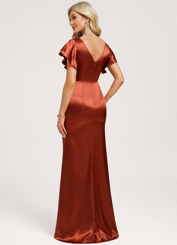 Robe Trapeze Demoiselle D Honneur - gallery 5