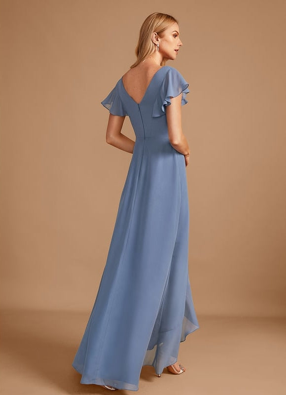 Robe Trapèze Fluide Asymétrique - gallery 5