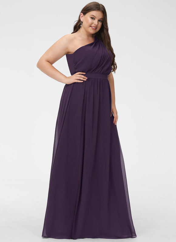 Robe Trapèze Asymétrique Beige - gallery 7