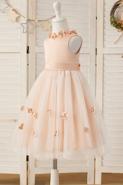 Robe Trapèze Satinée Enfant - gallery 8