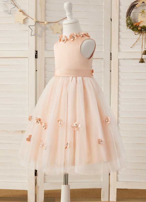 Robe Trapèze Satinée Enfant - gallery 8
