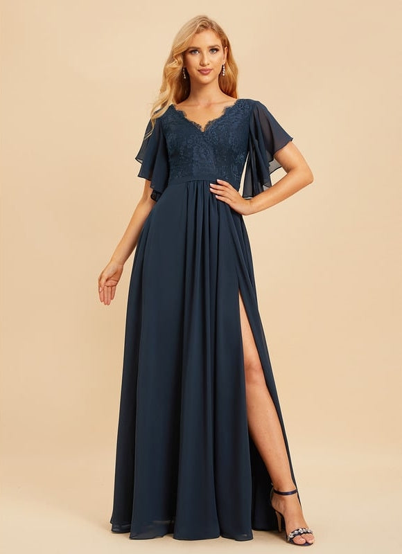 Robe Trapèze Chic Satinée - gallery 1