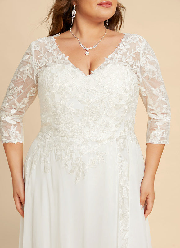 Robe Trapèze Éblouissante Aérienne - gallery 6